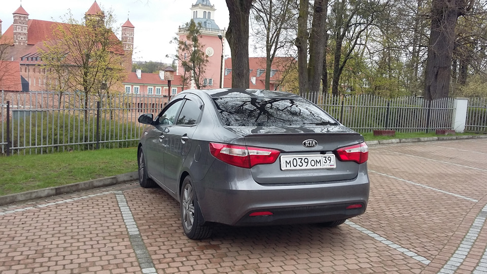 Подкрылки — KIA Rio (3G), 1,6 л, 2013 года | аксессуары | DRIVE2