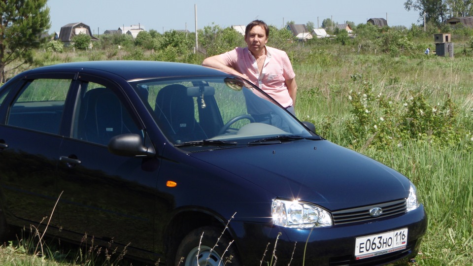 130 гр.на панели приборов — Lada Калина седан, 1,6 л, 2007 года ...