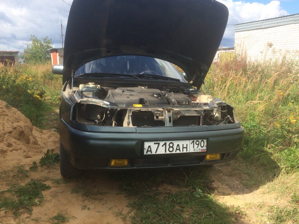 Диодная лента в передних фарах и не большое изменение облика. — Lada ...