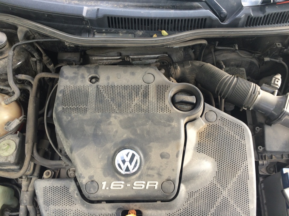 Чистка дроссельной заслонки двигателя AKL 1.6 — Volkswagen Golf Mk4, 1 ...