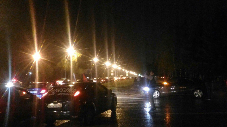 Автопробег в честь Великой Победы 9 мая. Автозвук в ВАЗ 2113. Студия ...