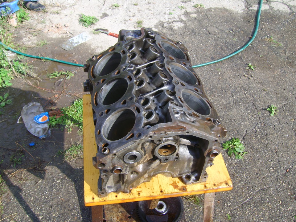 Попытка отмыть блок — Ford Granada Mark II, 2,3 л, 1978 года | своими ...