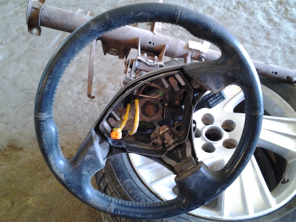 подрулевой переключатель. — Hyundai Tucson (JM), 2 л, 2008 года ...