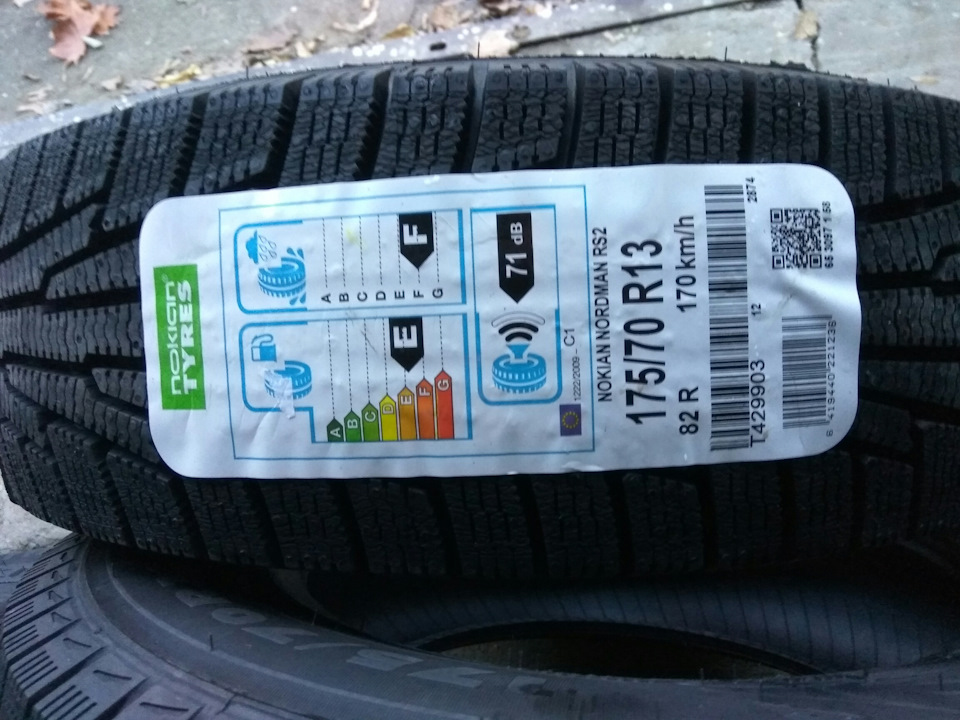 Купил новую резину Nokian Nordman RS2 — Hyundai Accent (1G), 1,5 л ...