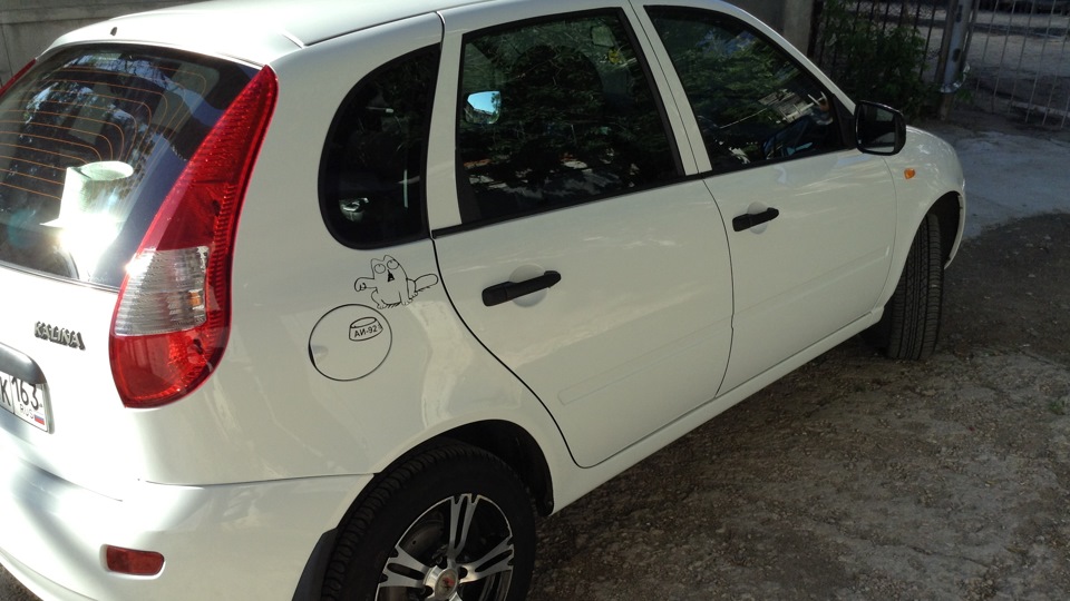 Расход топлива — Lada Калина хэтчбек, 1,6 л, 2012 года | наблюдение ...