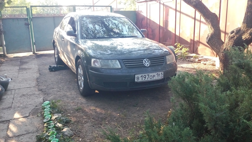 Переобуваем в бридж 215×65 R16 — Volkswagen Passat B5, 1,9 л, 2000 года ...