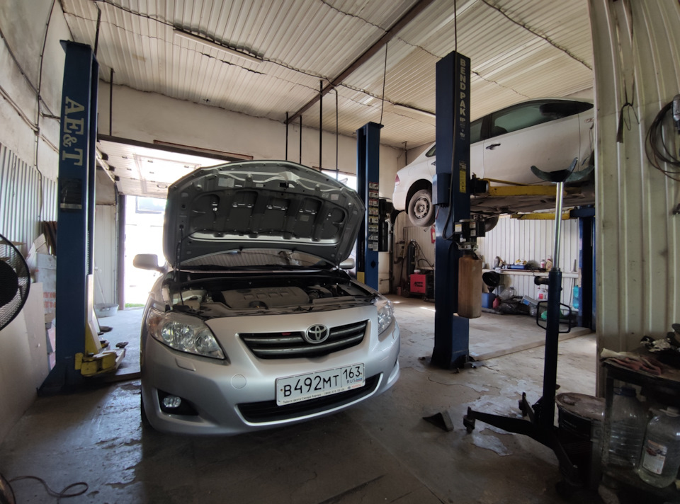 Замена масла и фильтров: масляного, воздушного, салонного ...