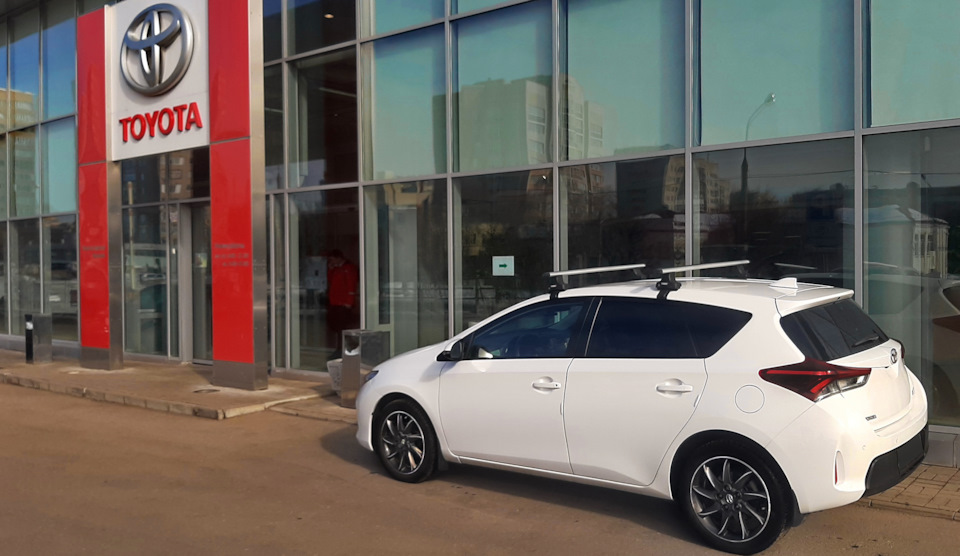 Замена масла у дилера ТТС Казань — Toyota Auris (2G), 1,3 л, 2013 года ...