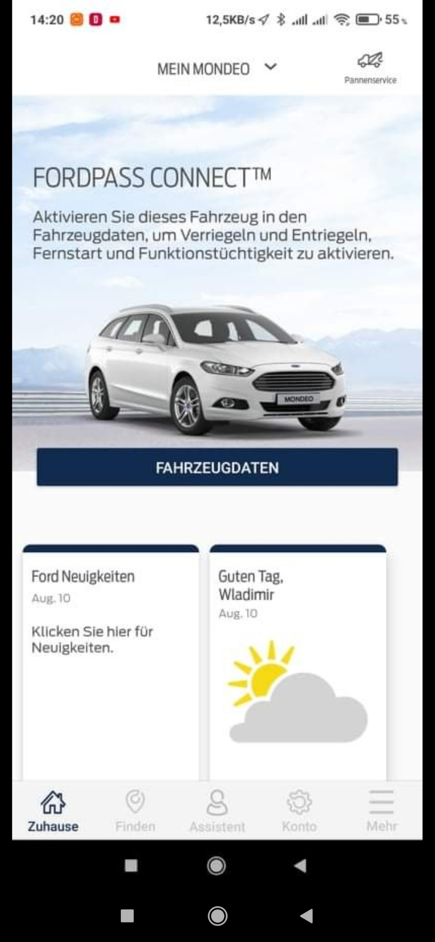 Управление машины через Приложение (Fordpass) — Ford Mondeo V, 2 л, 2015  года | аксессуары | DRIVE2