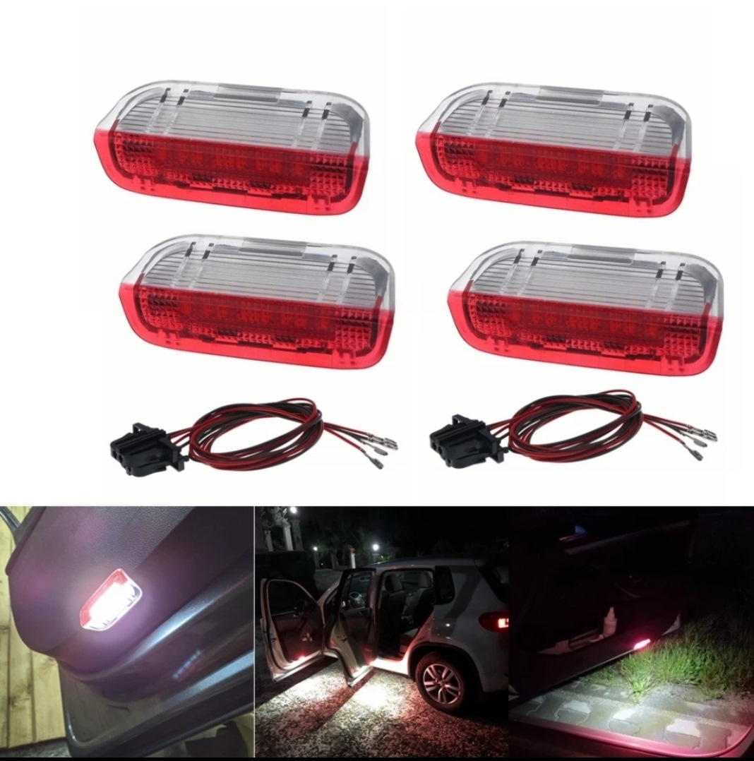 Подсветка дверей и ambient light — Volkswagen Jetta VI, 1,6 л, 2016