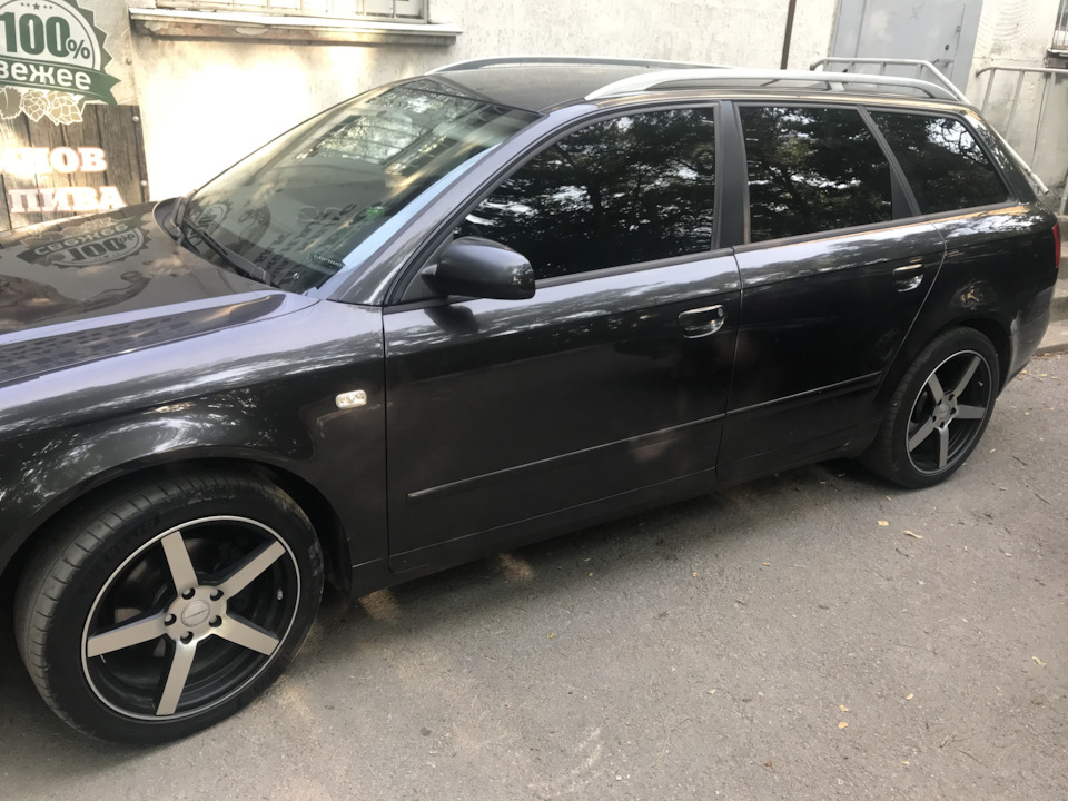 Силиконовая тонировка — Audi A4 Avant (B7), 2 л, 2007 года | тюнинг ...