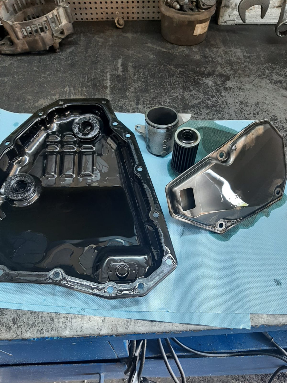 Замена масла в CVT — Suzuki SX4 (2G), 1,6 л, 2013 года | плановое ТО ...