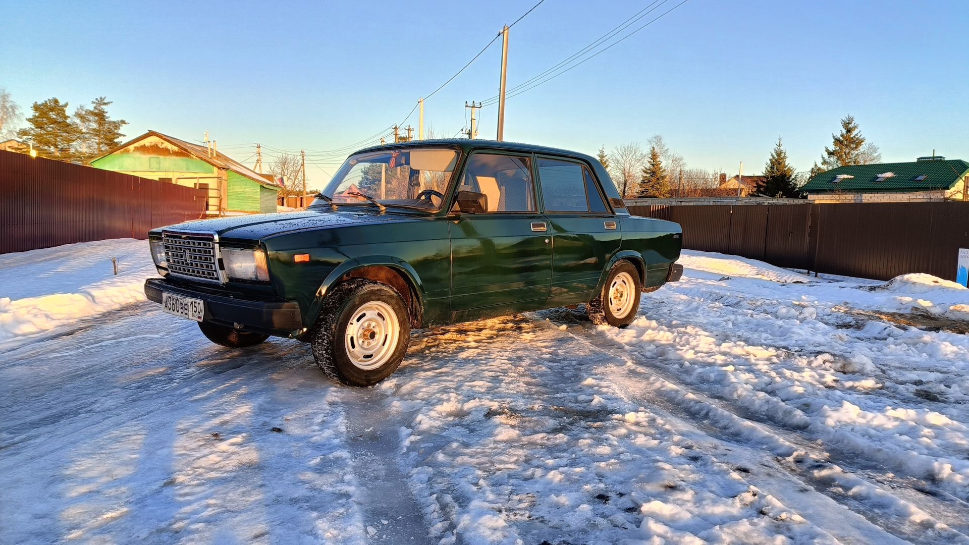 Lada 21074 1.6 бензиновый 2006 | Чернуха на DRIVE2