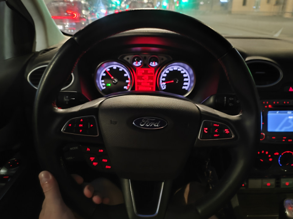 Руль от FF3 рестайлинг — Ford Focus Sedan II, 1,6 л, 2008 года | тюнинг ...