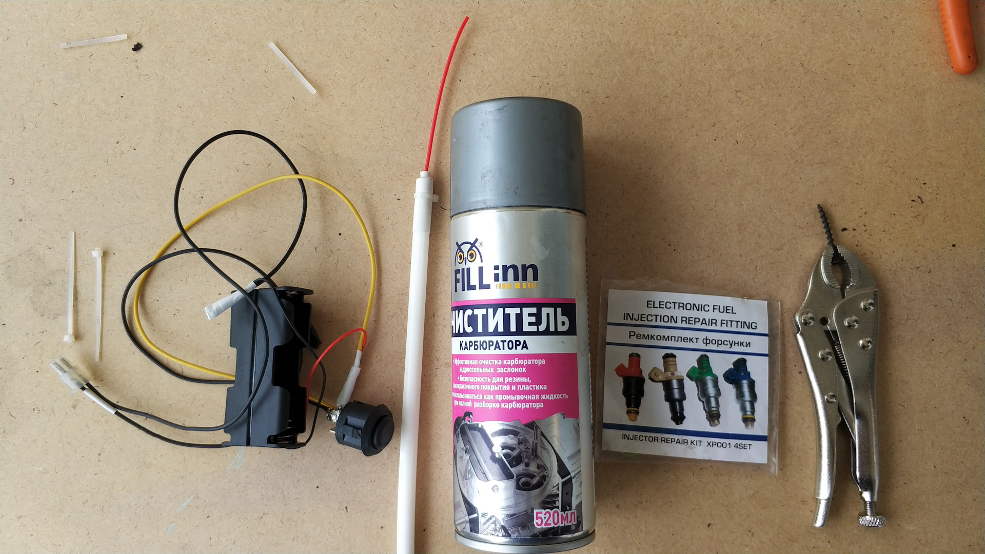 Чистка форсунок со снятием — Ford Focus Hatchback II, 1,8 л, 2008 года ...