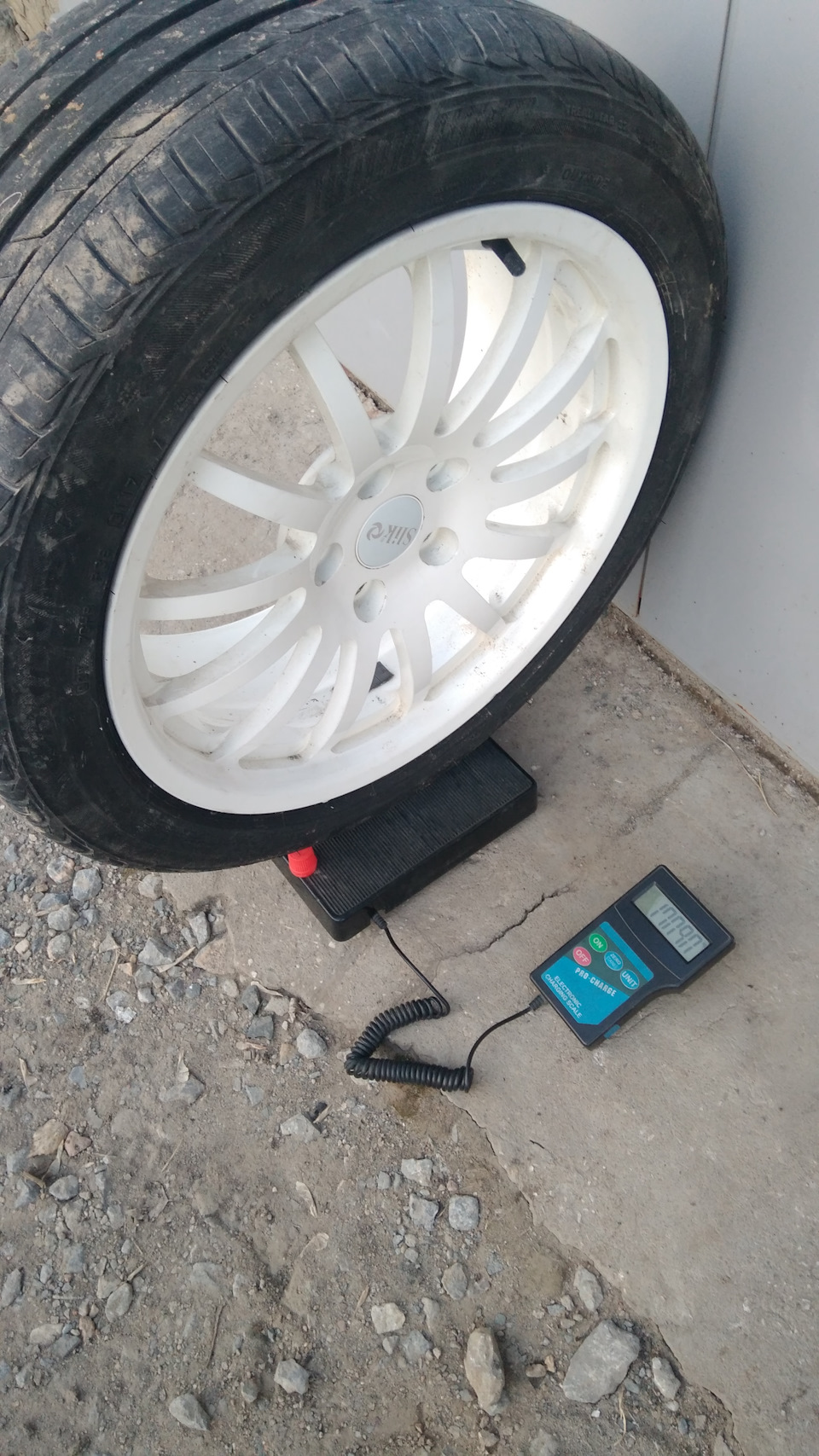 Вес колёс для статистики — Skoda Octavia A5 Mk2, 1,8 л, 2011 года ...