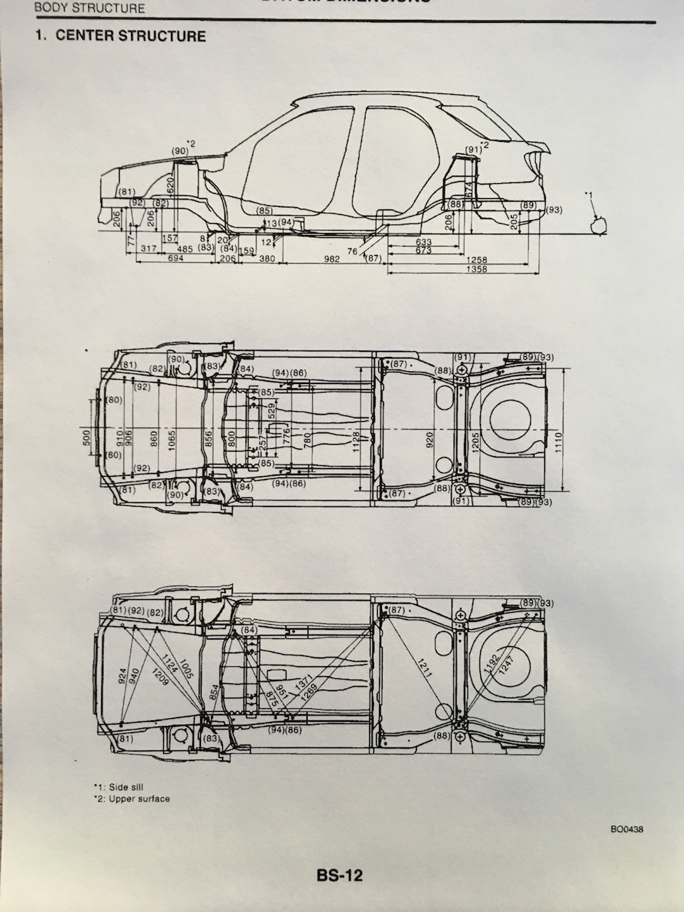 Субару импреза wrx sti чертеж