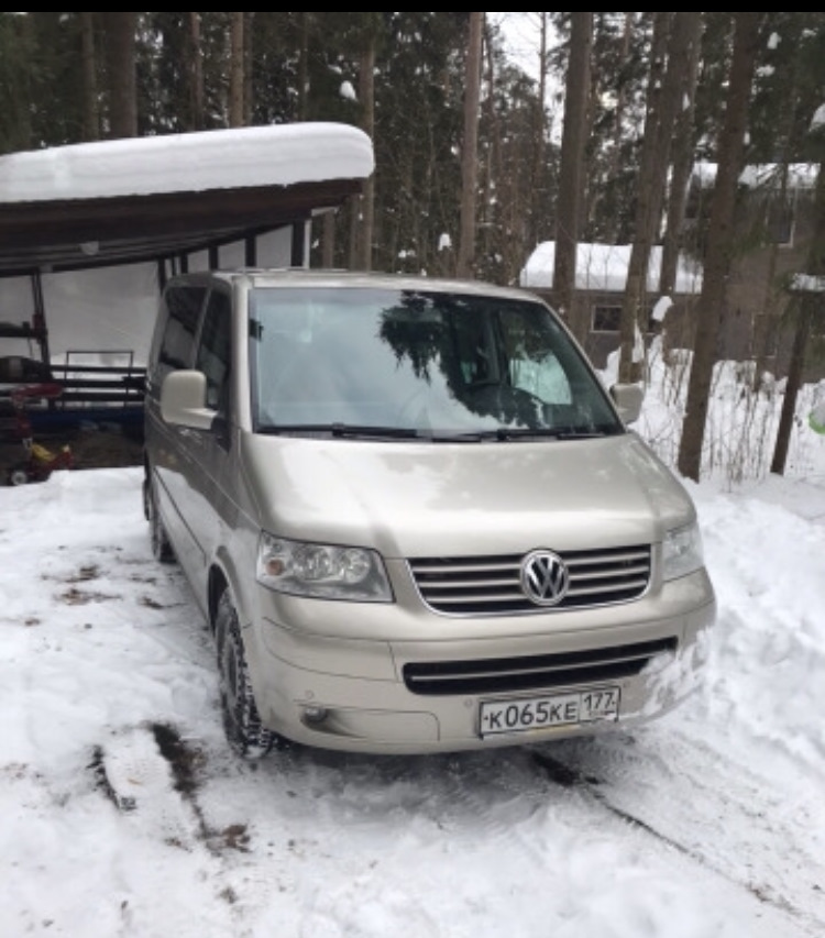 Покупка Буса Т5го — Volkswagen Multivan (T5), 2,5 л, 2006 года ...
