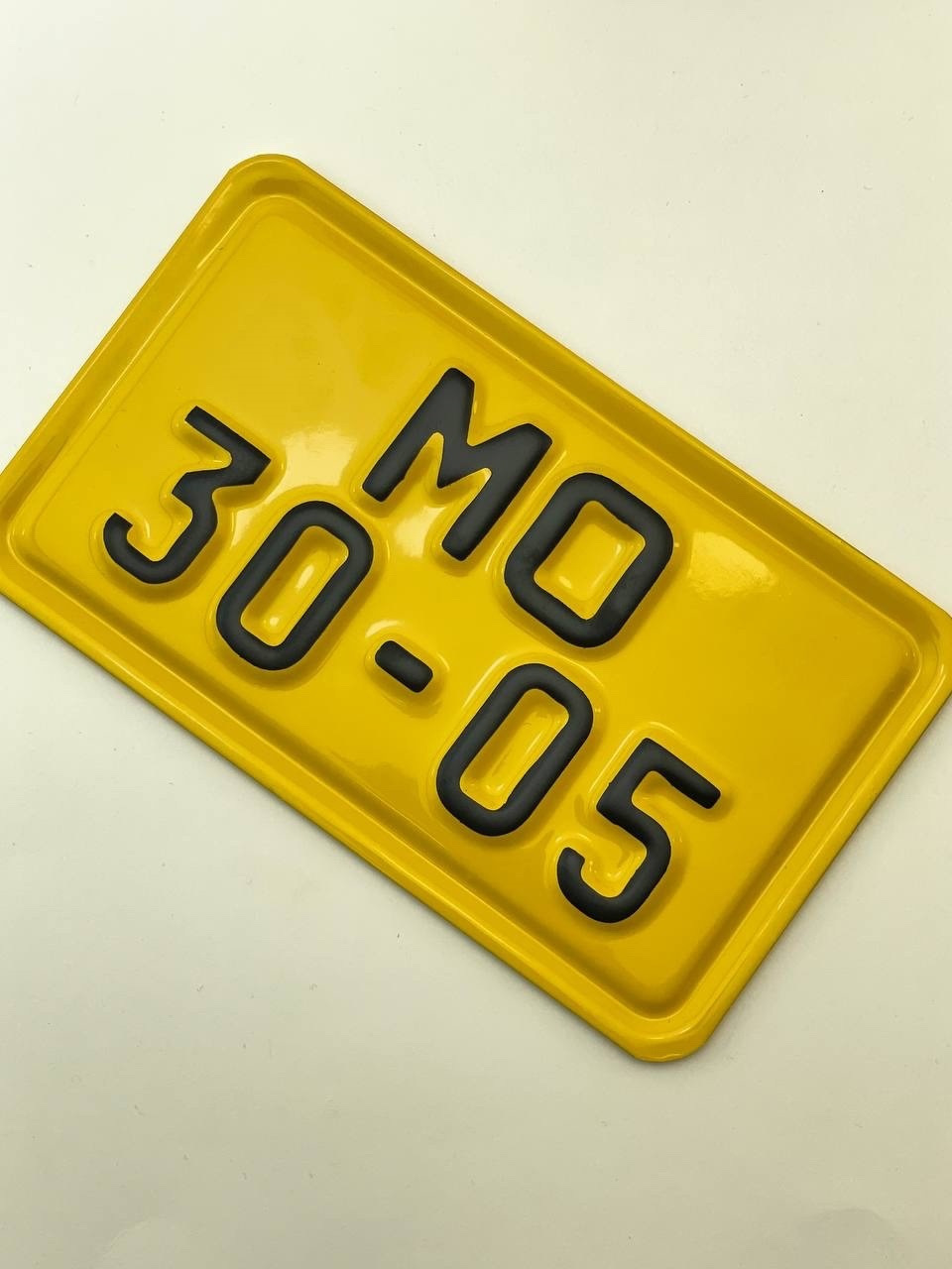 Номер на мопед (по ГОСТу 1946г.) — "Автознак" на DRIVE2