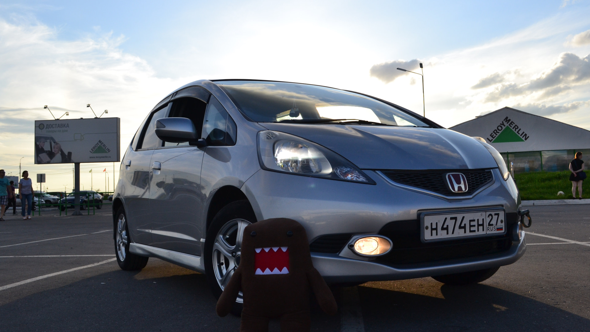 Honda Fit (2G) 1.5 бензиновый 2009 | 🗿Серый RS🔰 на DRIVE2