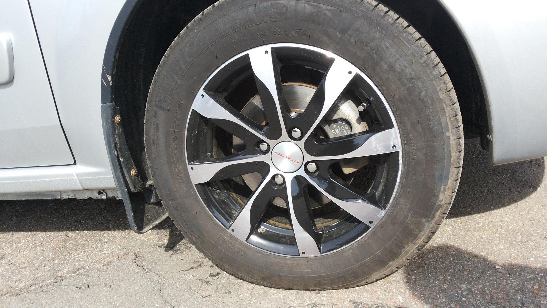 Литые диски K&K Джемини (КС617) + Michelin Energy XM2 185/65 R15 88T ...