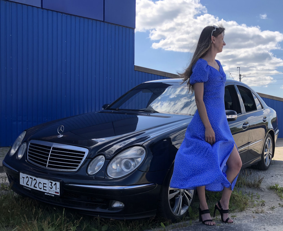 Фотосет w211 — Mercedes-Benz E-Class (W211), 2,6 л, 2002 года ...