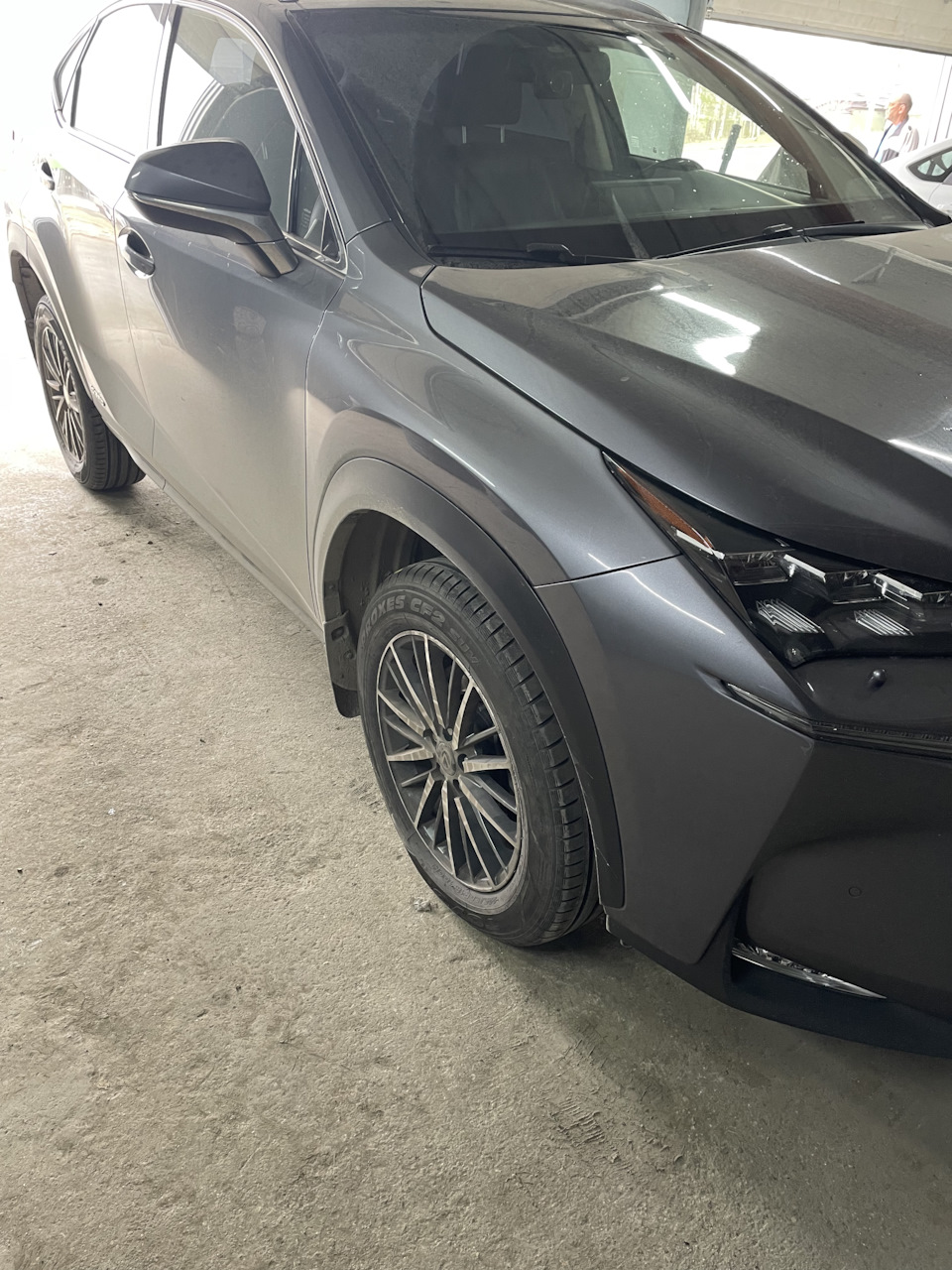 19. Резиновые дела — остаток протектора — Lexus NX Hybrid (1G), 2,5 л ...