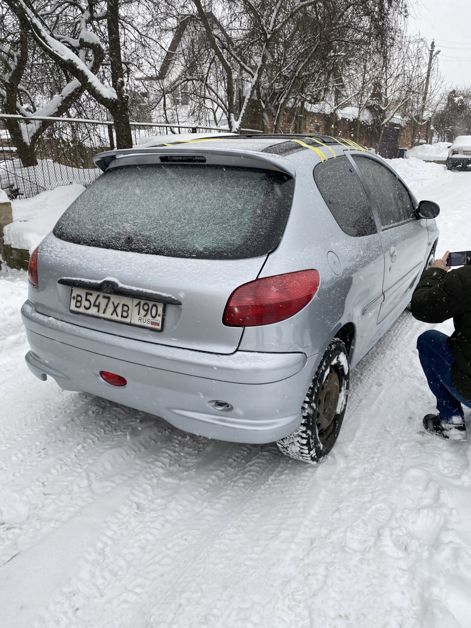 Первый блин комом.) — Peugeot 206, 1,1 л, 2002 года | кузовной ремонт |  DRIVE2