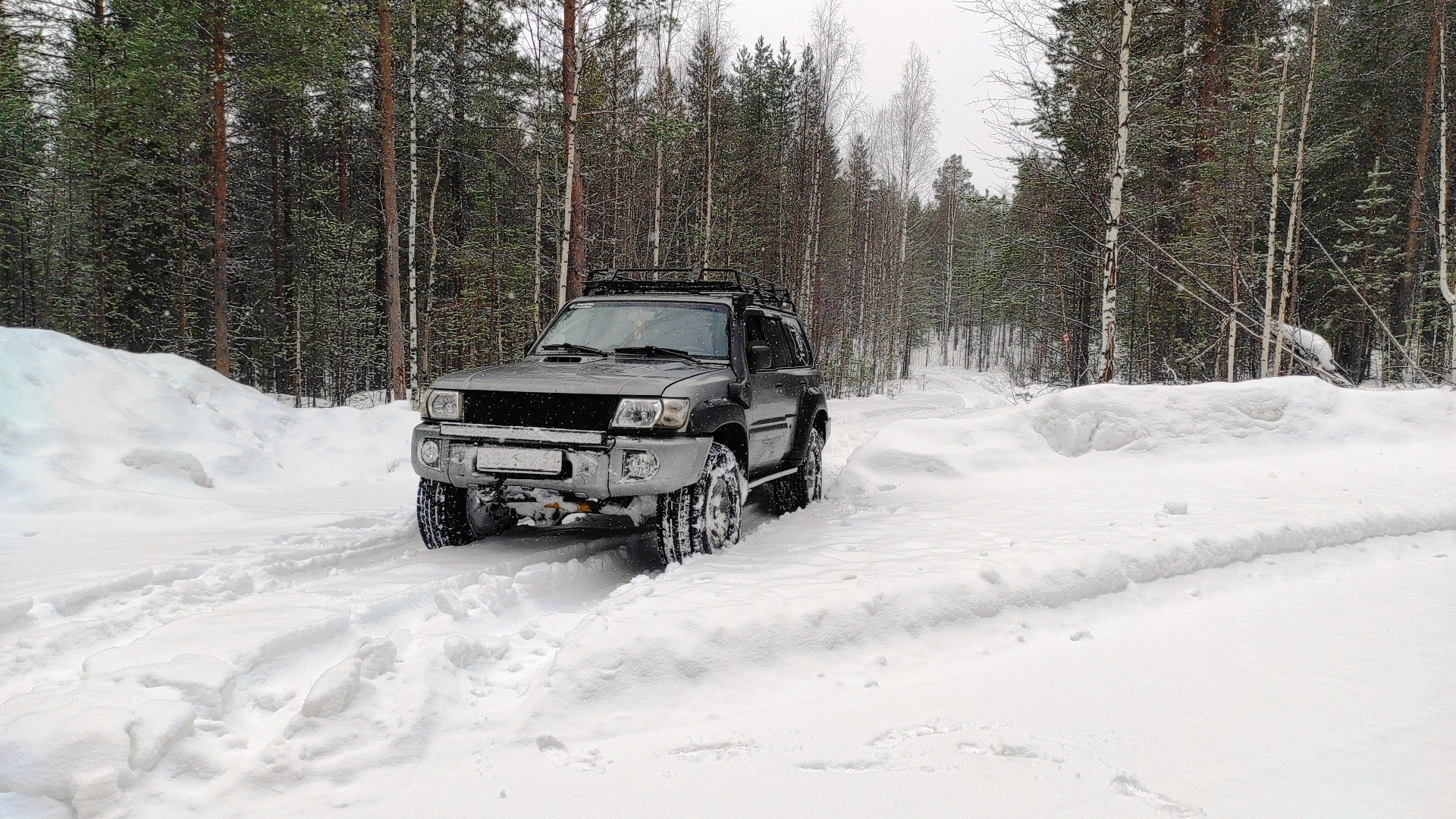 Сорвался в леса Карелии. Неизвестные следы на маршруте и поломка. Patrol  Y61 TD42. ПерекатиКольский — Сообщество «Nissan 4x4 Club» на DRIVE2