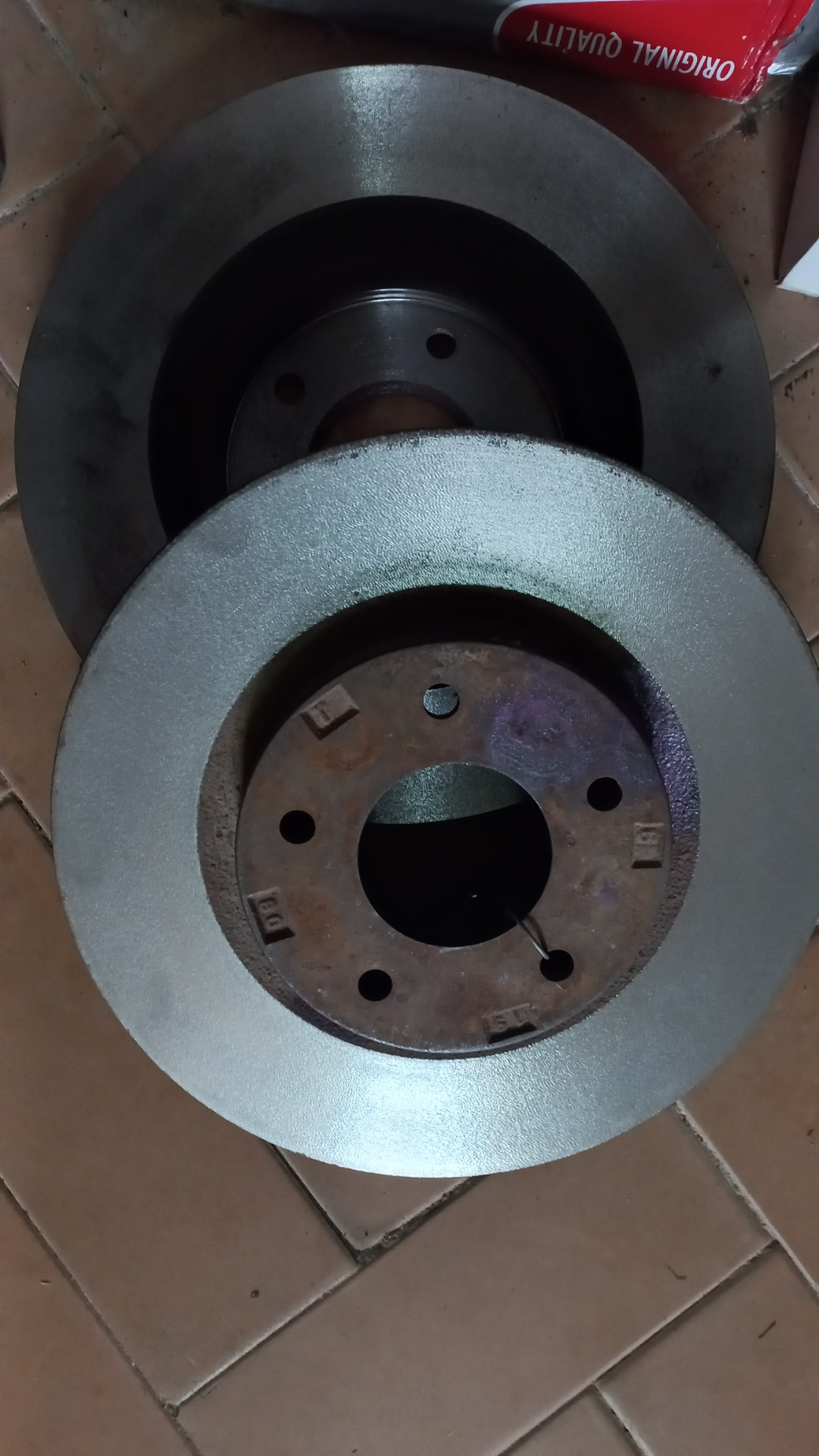 Передние тормоза 294х26. Подготовка — Mitsubishi Outlander (1G), 2,4 л ...