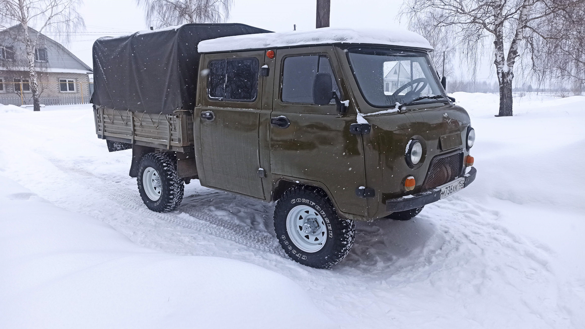 УАЗ 39094 2.9 бензиновый 2008 | Фермер на DRIVE2