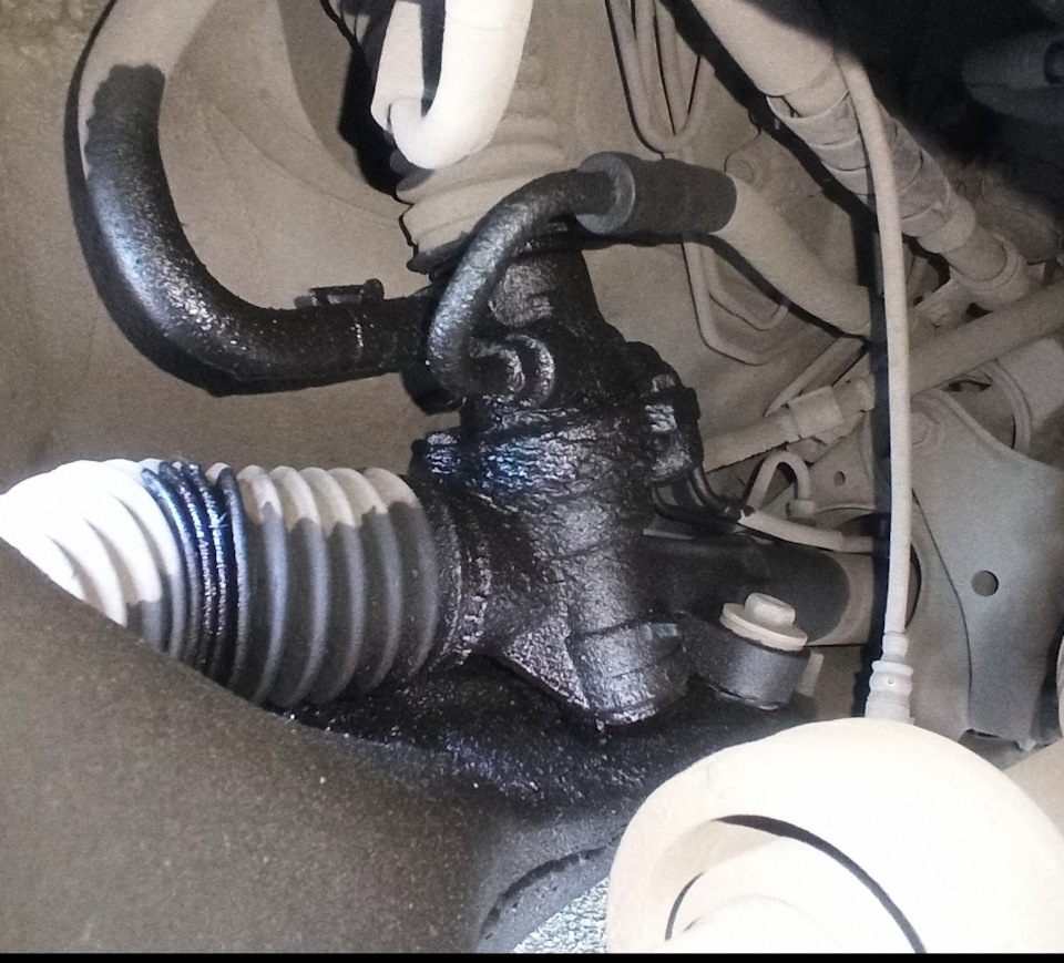 Рулевая рейка потекла. Что делать? — Toyota Carina (6G), 1,8 л, 1995 ...