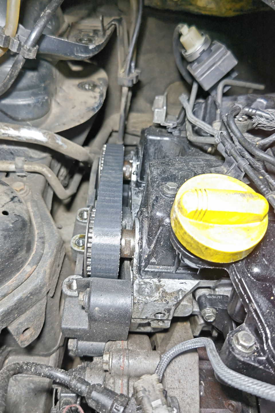 Выставление кривых меток грм после сервисов — Renault Espace IV, 2 л ...