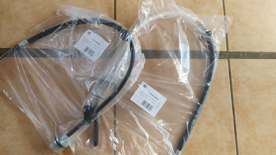 Электро ручной тормоз. Блок. Замена тросов — Renault Grand Scenic II, 2 ...