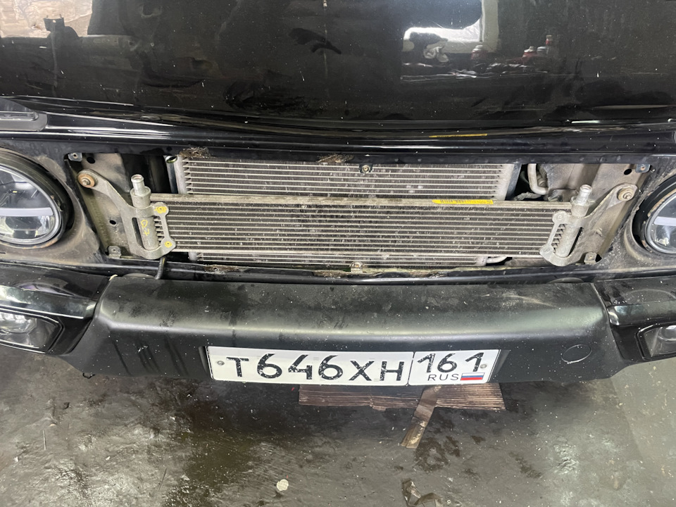Радиатор охлаждения для интеркулера — Lada 4x4 3D, 1,7 л, 2016 года ...