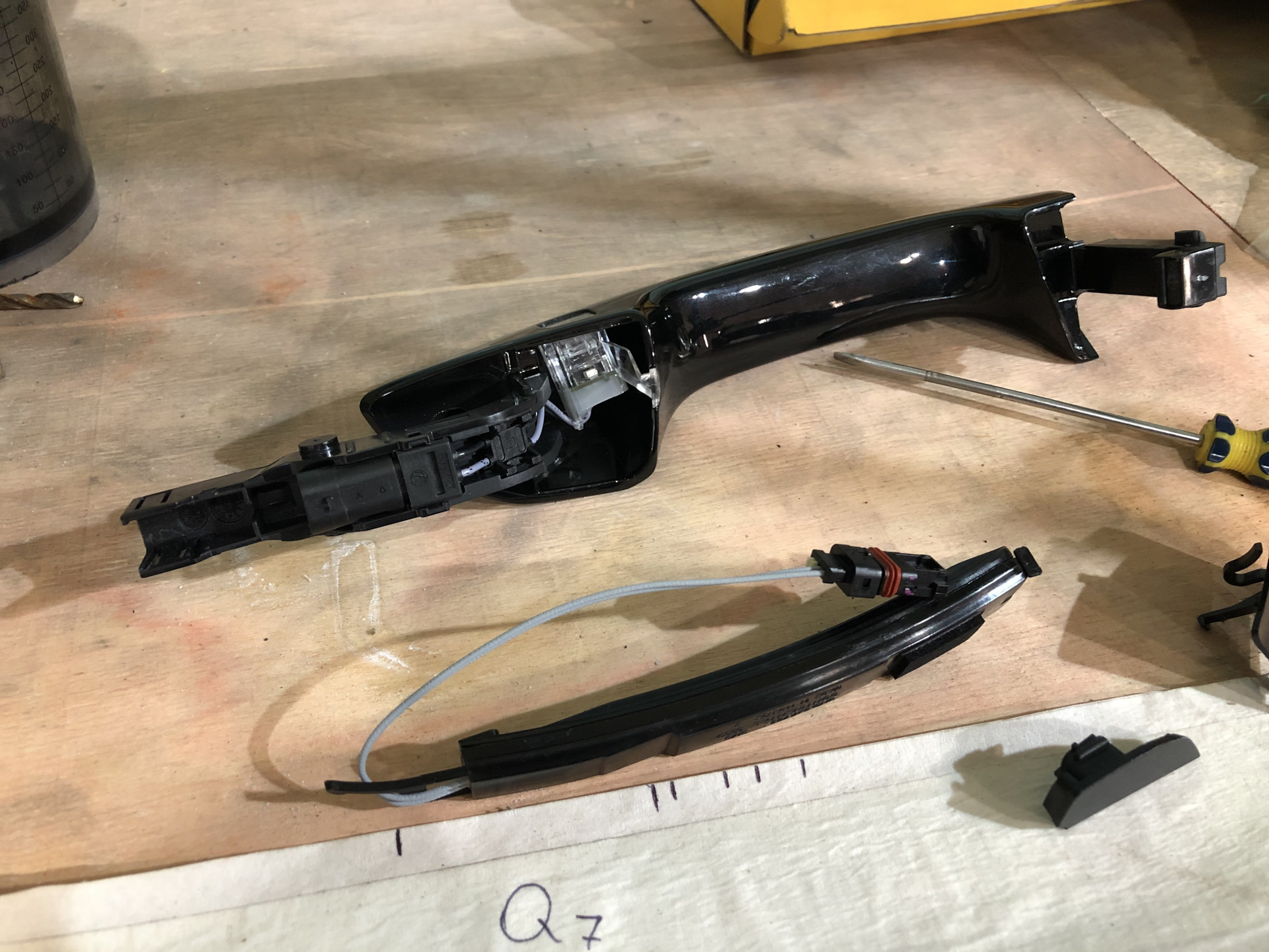 Установка бесключевого доступа (keyless) Audi A6C8. — DRIVE2