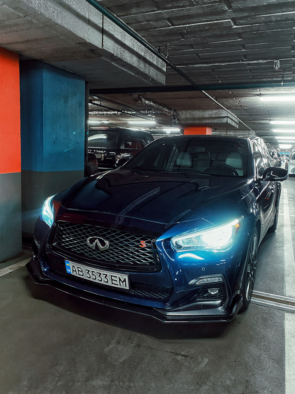 405 л.с. Задний привод.Зима — Infiniti q50, 3 л, 2019 года | наблюдение |  DRIVE2