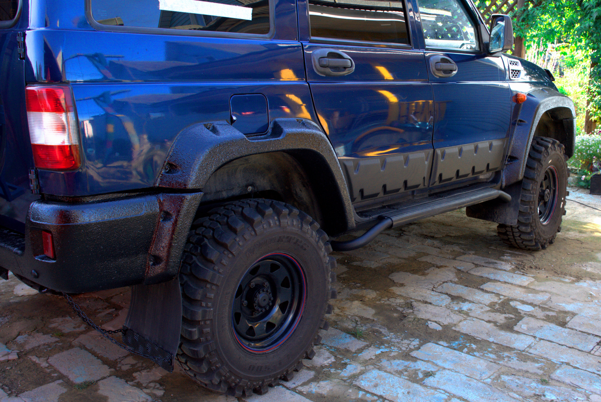 Молдинг-накладки на двери УАЗ Патриот от 4x4Sport 🔥 — УАЗ Patriot, 2,7 ...