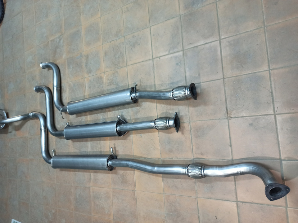 stainless steel exhaust system