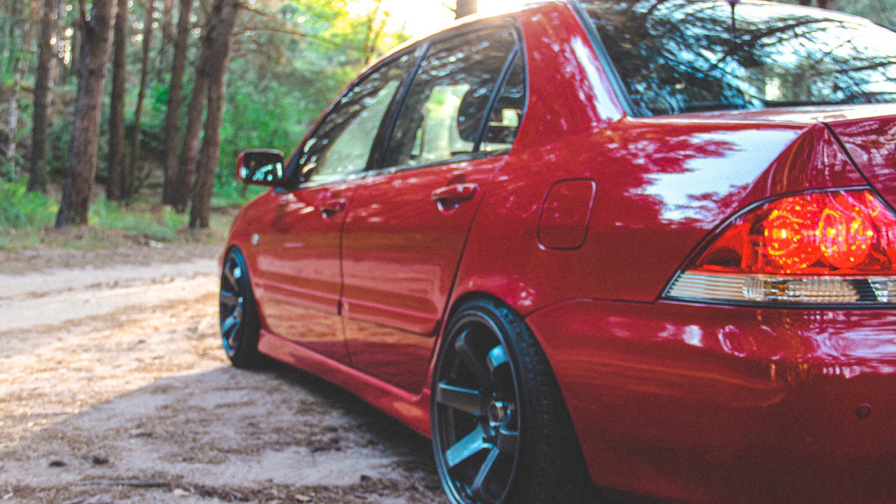 Mitsubishi Lancer 9 stance