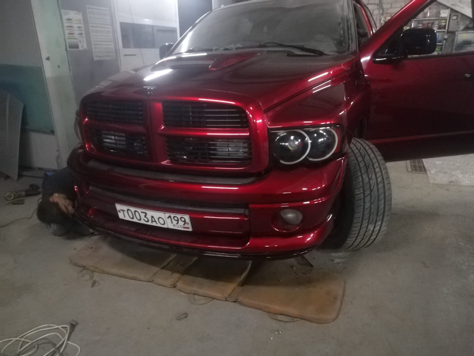 Покраска dodge Ram