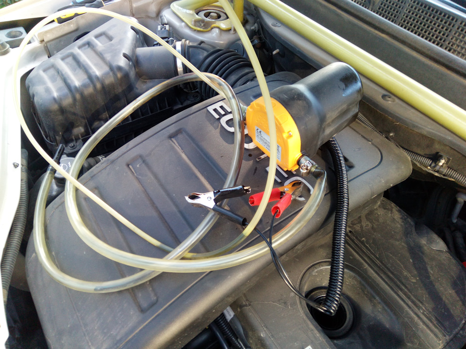 Экспресс замена масла в ДВС — Chevrolet Captiva (1G), 2,4 л, 2012 года ...