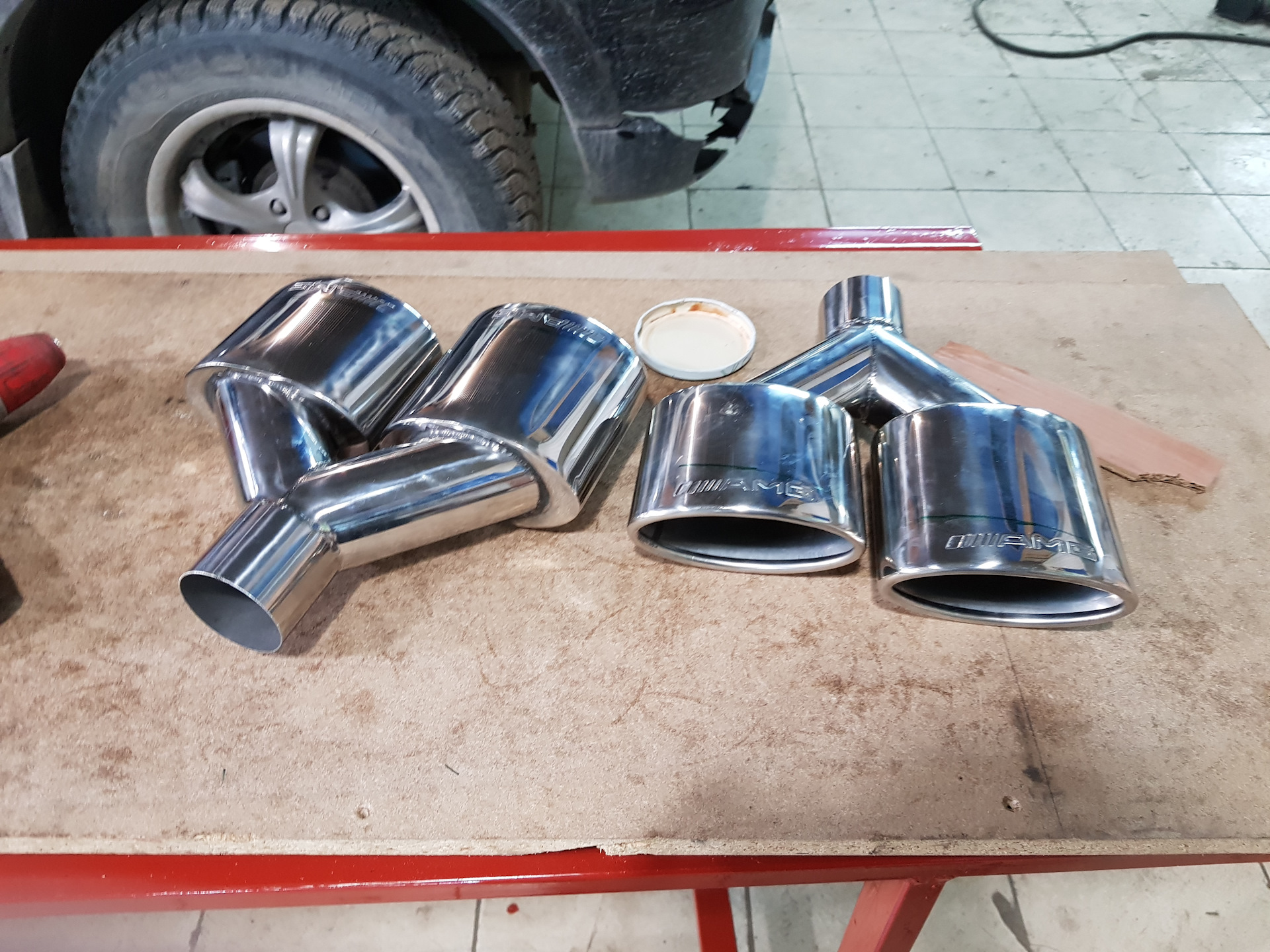 Выхлоп, в обе стороны. — Opel Vectra C, 1,8 л, 2007 года | тюнинг | DRIVE2