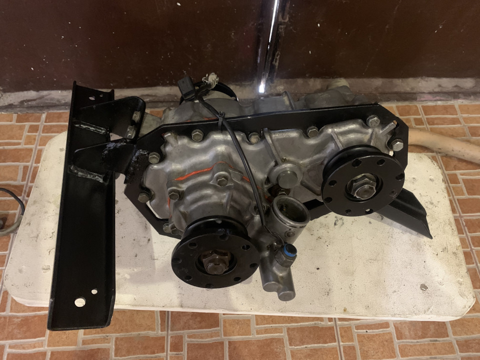 29. Переборка раздатки Самурай JA11 — Suzuki Jimny (1G), 0,7 л, 2004 ...