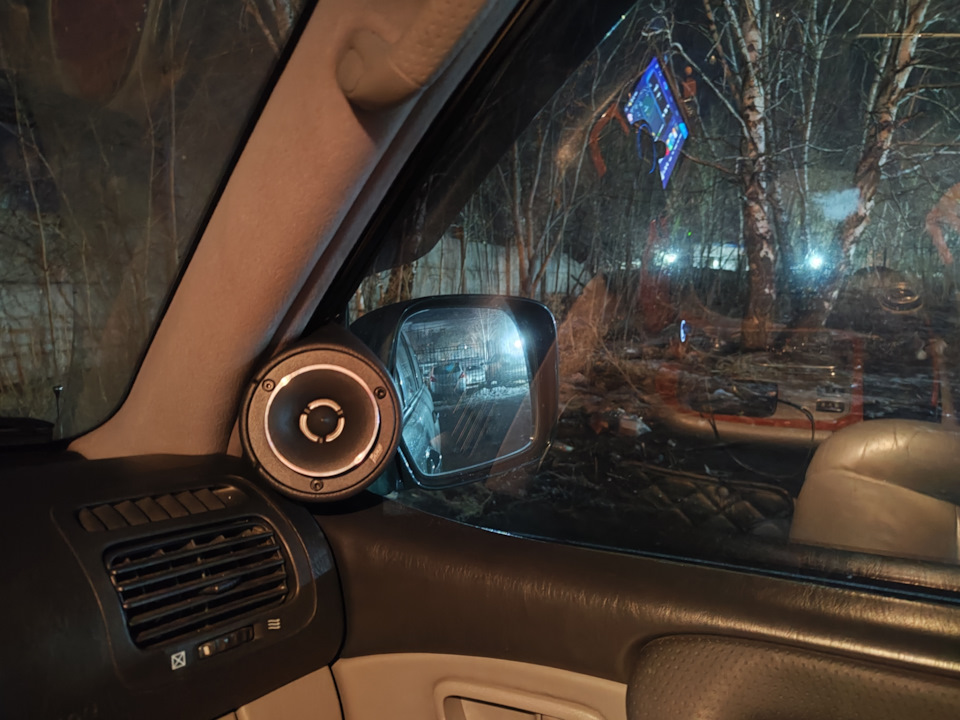 Замена твитеров AMP MASS TW95 + усилитель AMP MASS 2.60 — Toyota Land ...