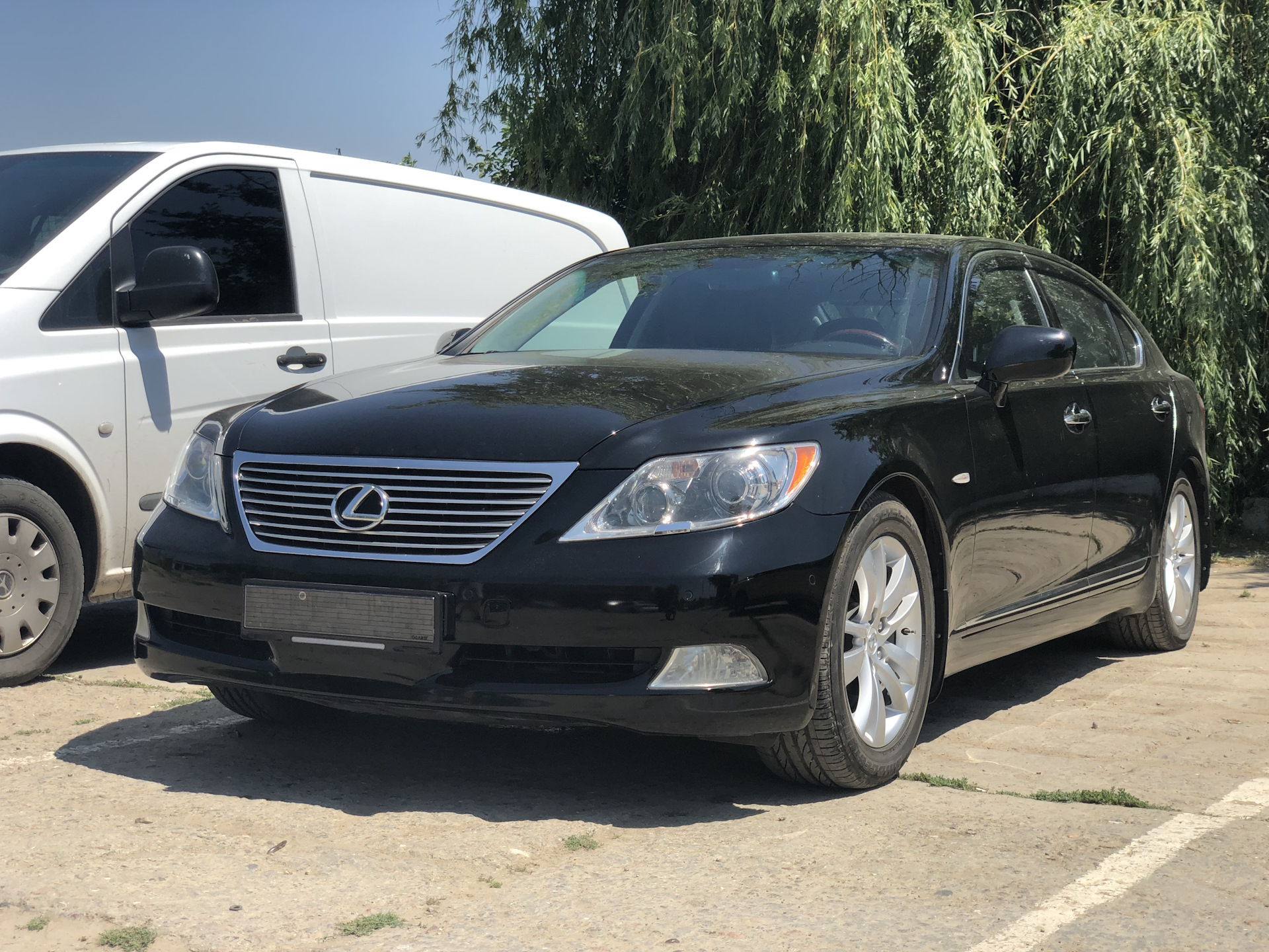 1. Покупка, первые ощущения, улетевший бампер. — Lexus LS (USF40/41), 4,6  л, 2007 года | покупка машины | DRIVE2