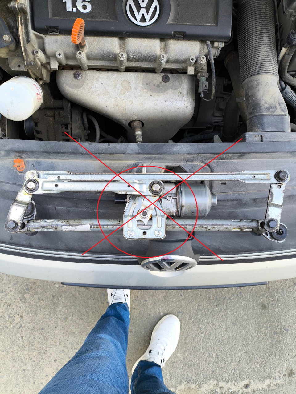 Зависают дворники не идут на верх, дворники крутят вниз. — Volkswagen ...