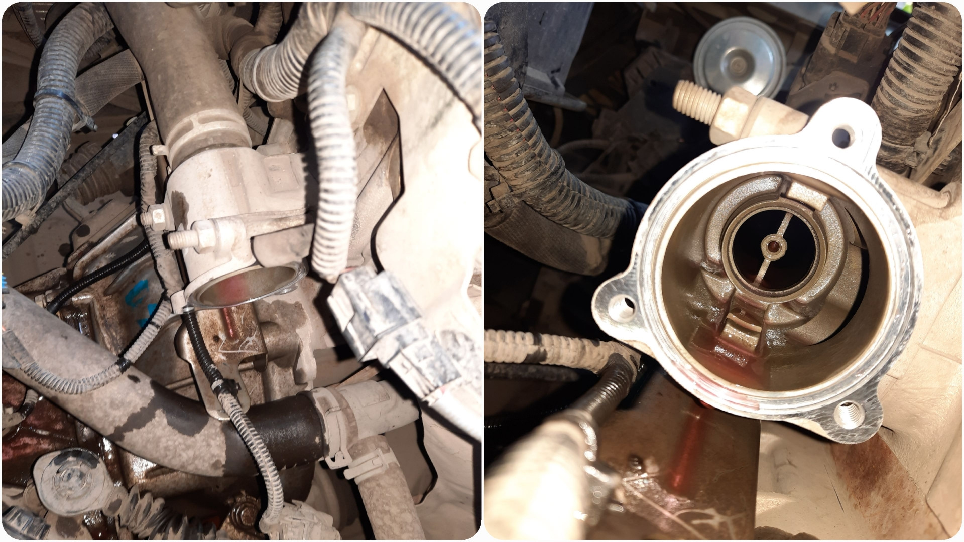 Перегрелся… Замена вставки термостата прямо у магазина по быстрому или ...