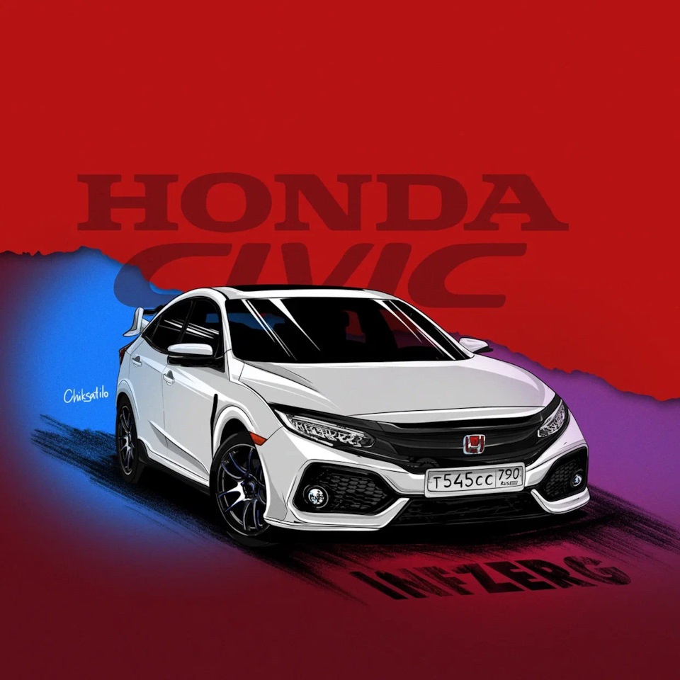 Рисунки — Honda Civic 5D (10G), 1,5 л, 2019 года | рейтинг и продвижение |  DRIVE2