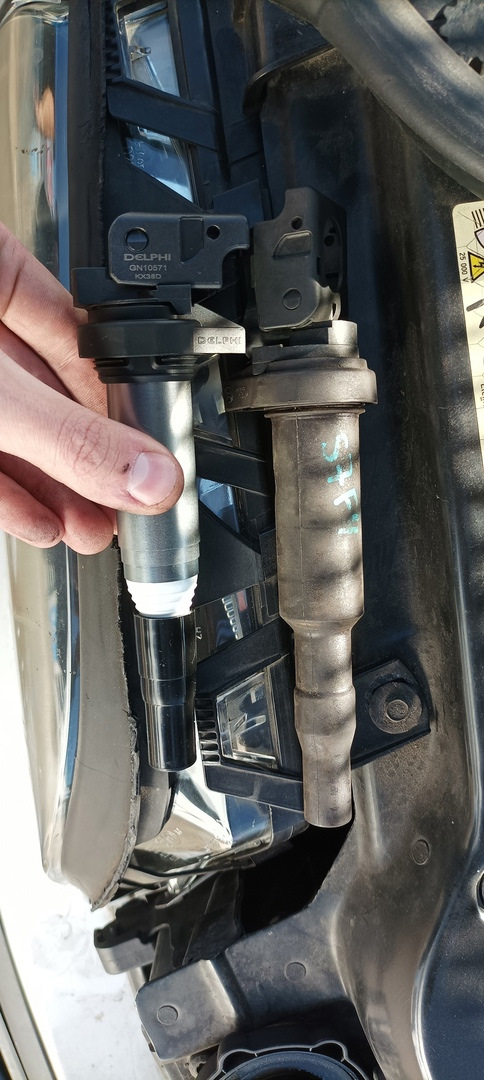 №12 Замена катушки и подключение шторок фар — BMW 3 series (E46), 3 л ...